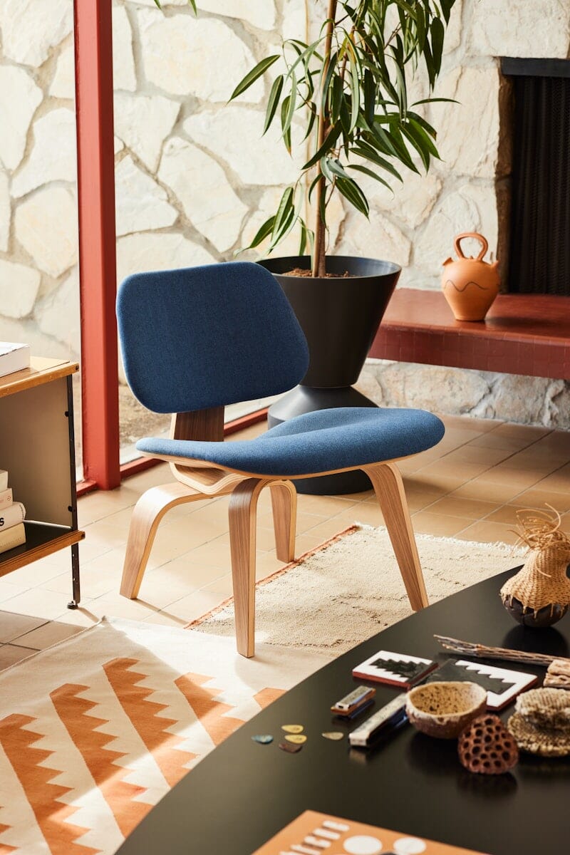 Eames Molded Plywood Lounge Chair with Wood Base | Herman Miller