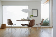 Eames Molded Wood Side Chair - Wire Base Side/Dining herman miller 