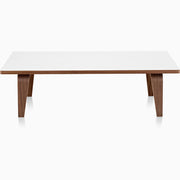 Eames Rectangular Coffee Table / Laminate Top with Veneer Edge Coffee Tables herman miller 