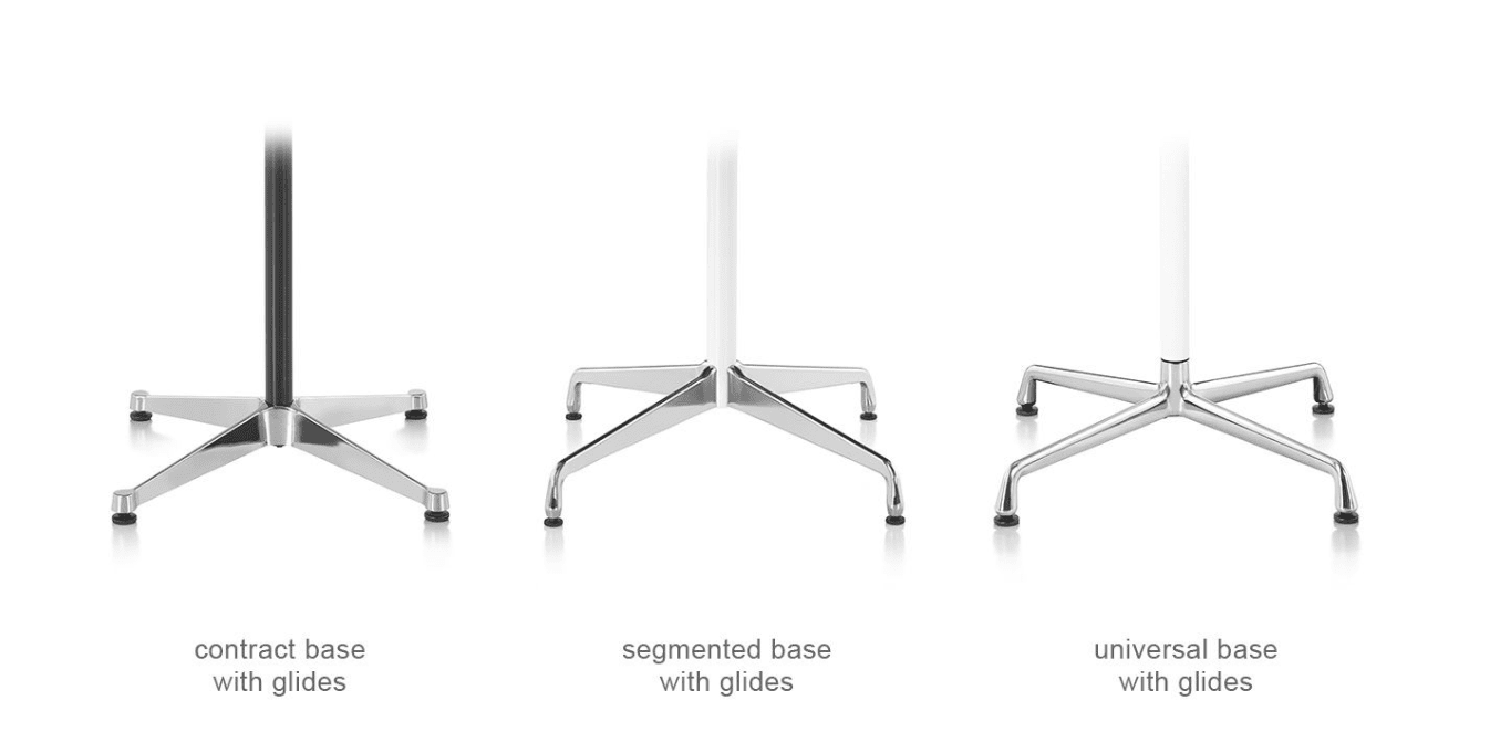Eames Round Table with Segmented Base - CA Modern Home