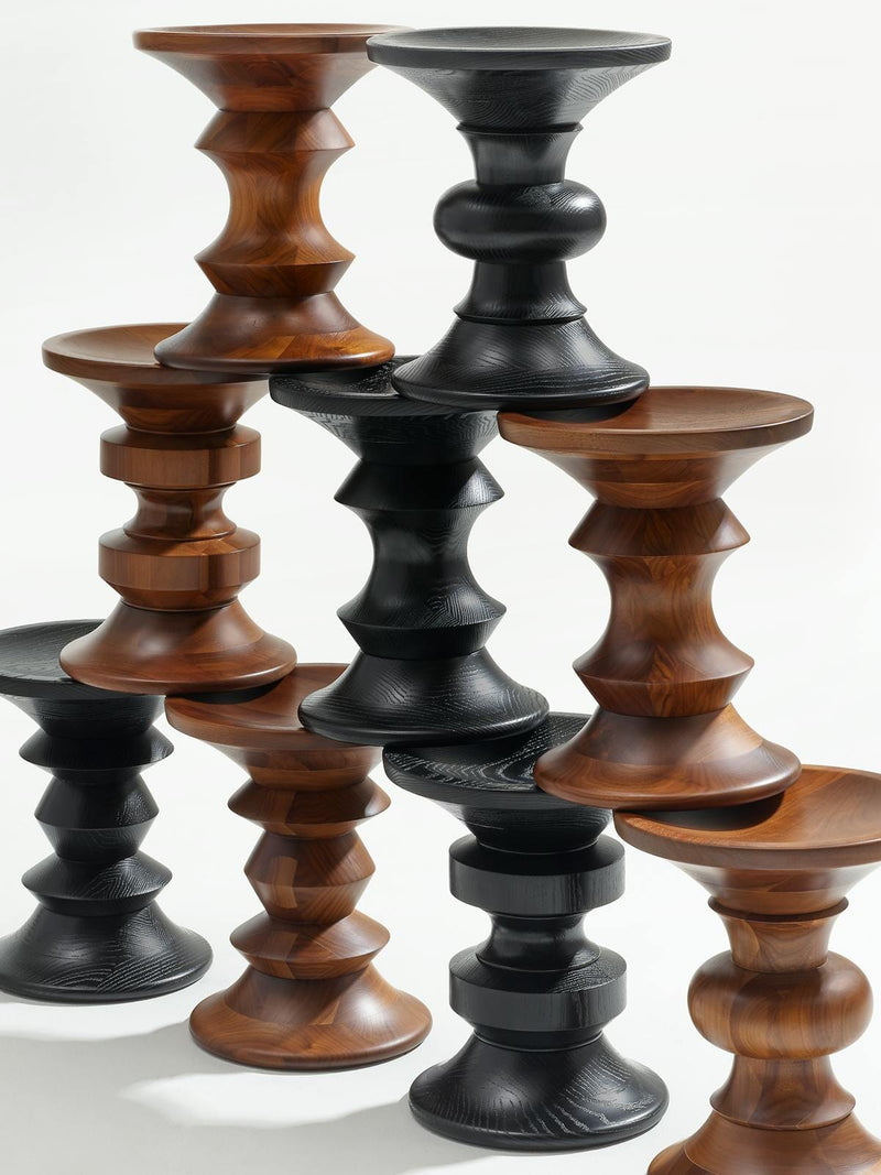 Eames Turned Stool Stools herman miller 