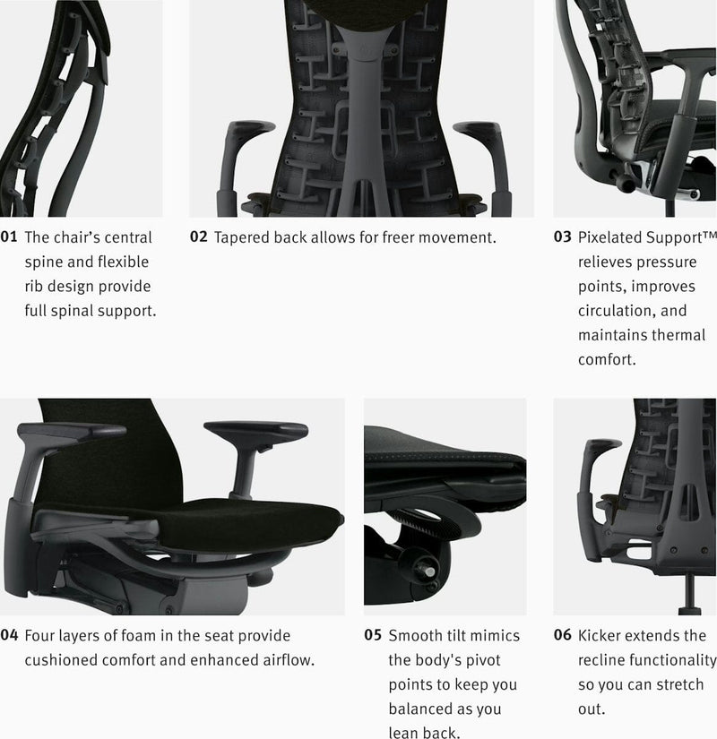 Embody Chair task chair herman miller 