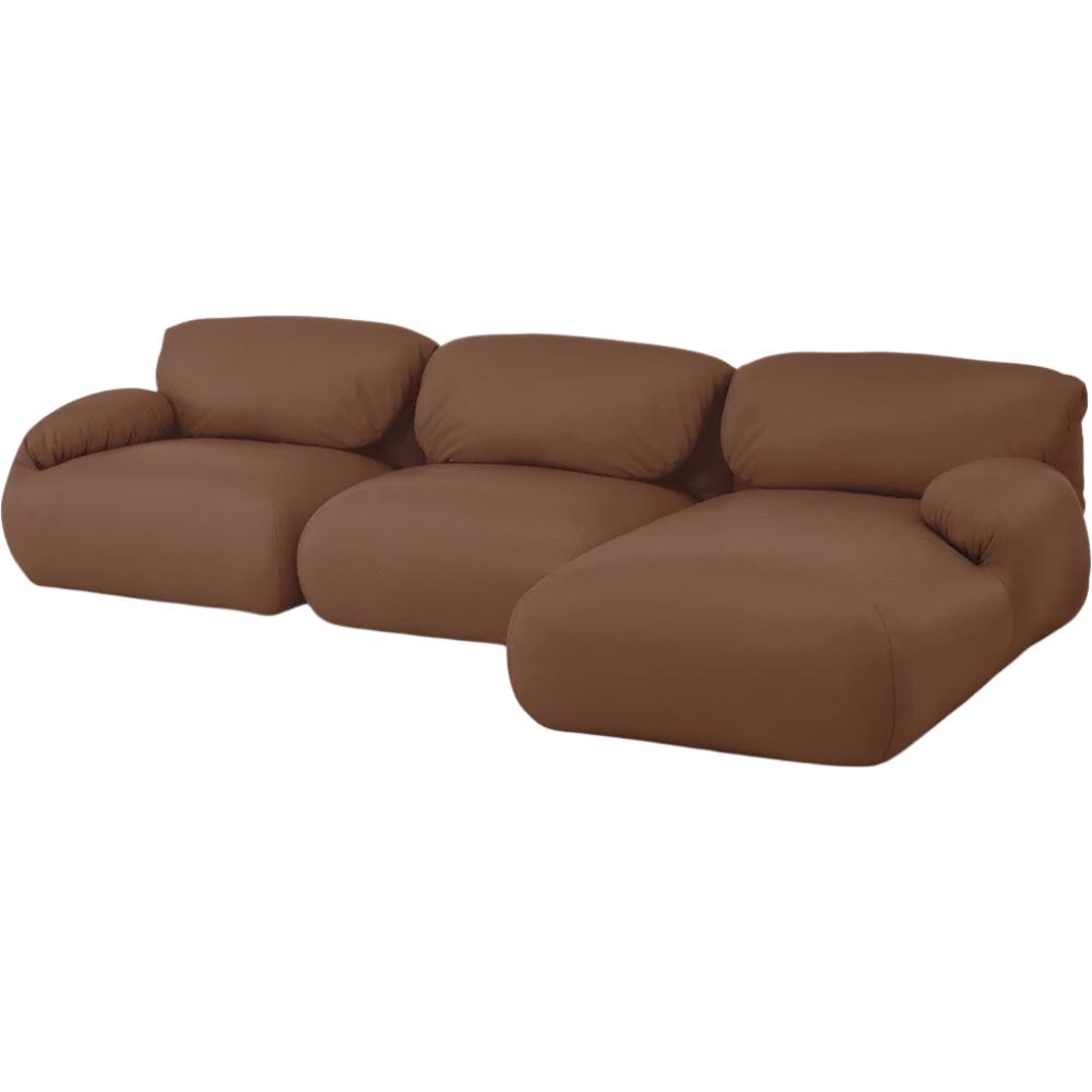 Luva Modular Sectional - Three Seater Sofas herman miller 