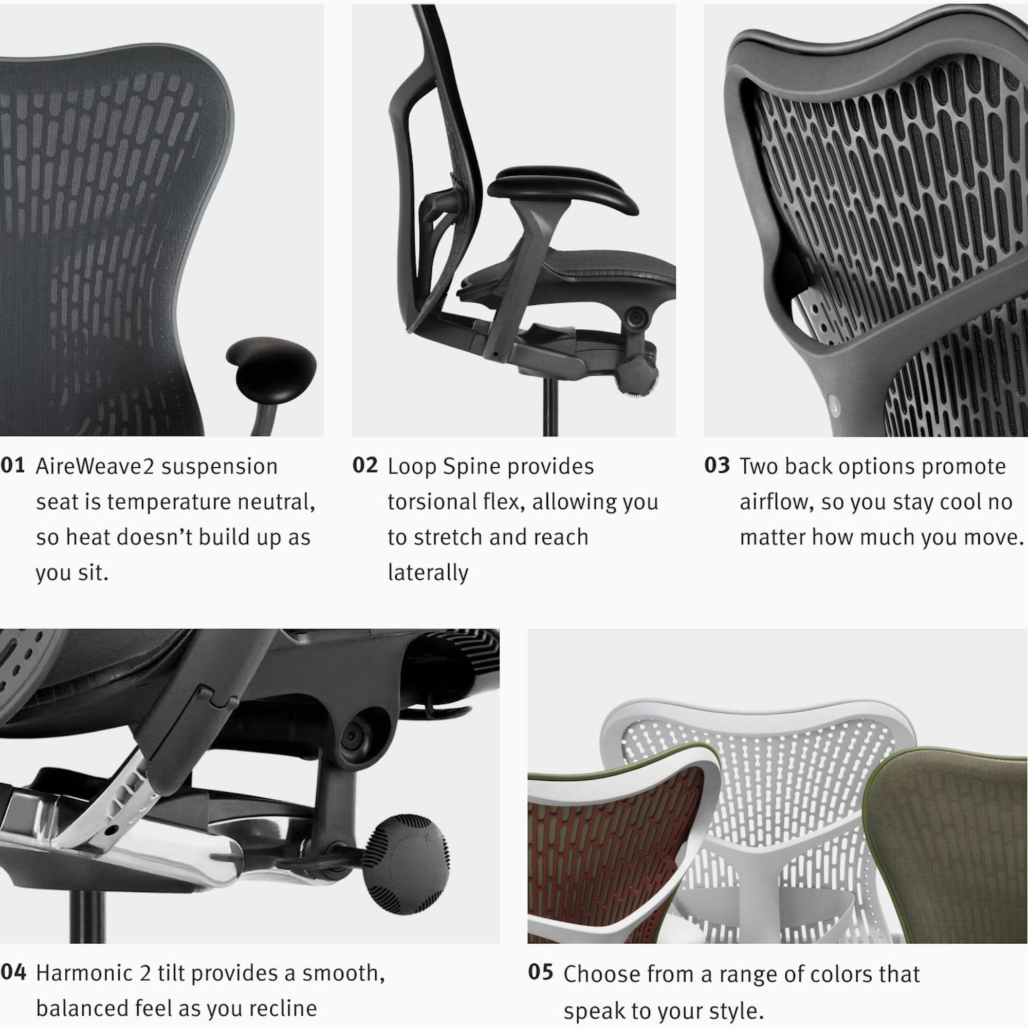 Mirra 2 Chair task chair herman miller 