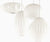 Nelson Cigar Crisscross Bubble Pendant suspension lamps herman miller 