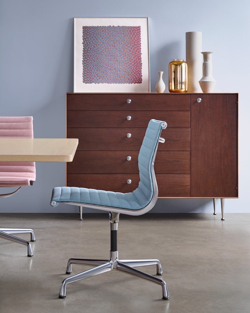 Nelson Thin Edge Chest Cabinet storage herman miller 