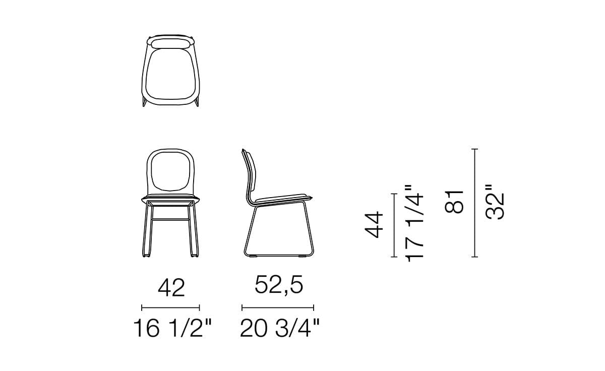 Hi Pad Chair Chair Cappellini 