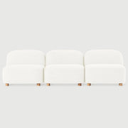 Circuit Modular 3 Piece Armless Sofa Sofa Gus Modern 