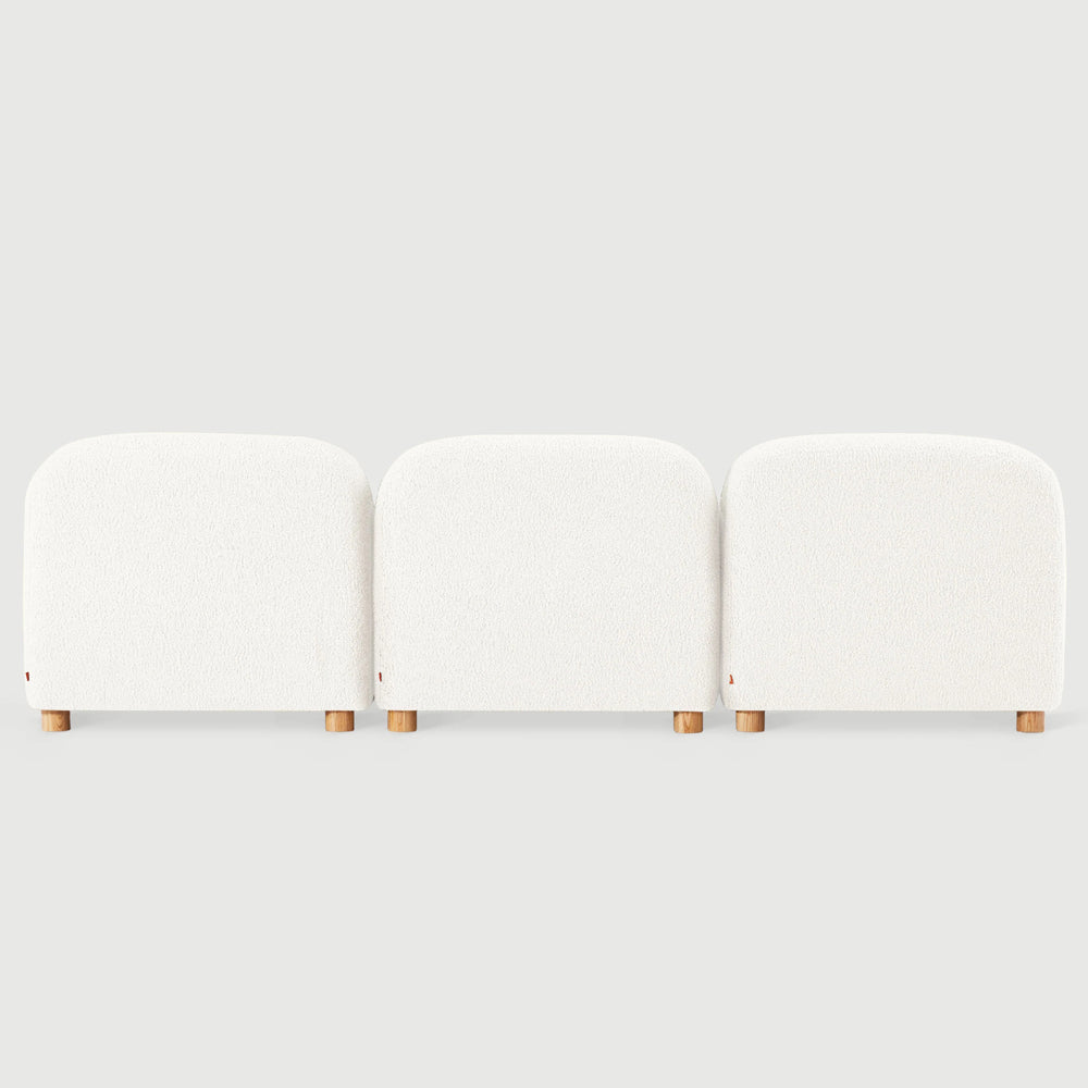 Circuit Modular 3 Piece Armless Sofa