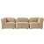 Circuit Modular 3 Piece Sofa Sofa Gus Modern Himalaya Dune 