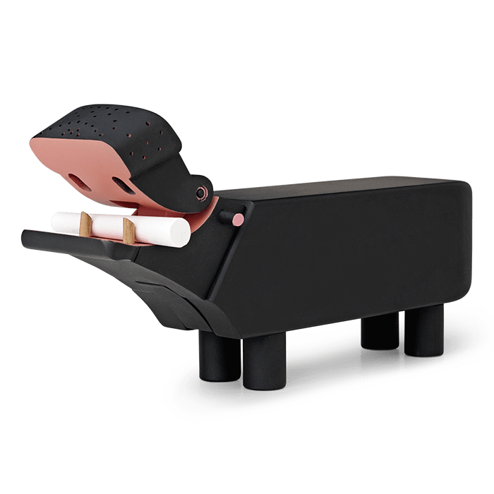 Kay Bojesen Hippo, Black