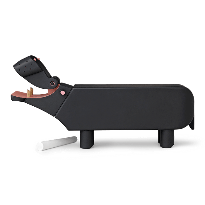 Kay Bojesen Hippo, Black, view 3