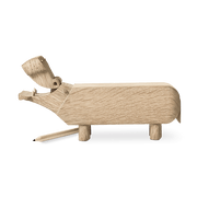 Kay Bojesen Hippo, Oak, view 3
