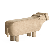 Kay Bojesen Hippo, Oak, view 4