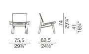 Hiroi Lounge Chair Cappellini 