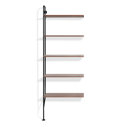 Hitch Add-on Bookcase storage BluDot Black / Walnut 