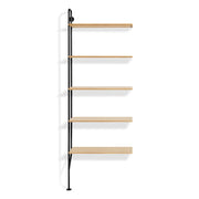 Hitch Add-on Bookcase storage BluDot Black / White Oak 