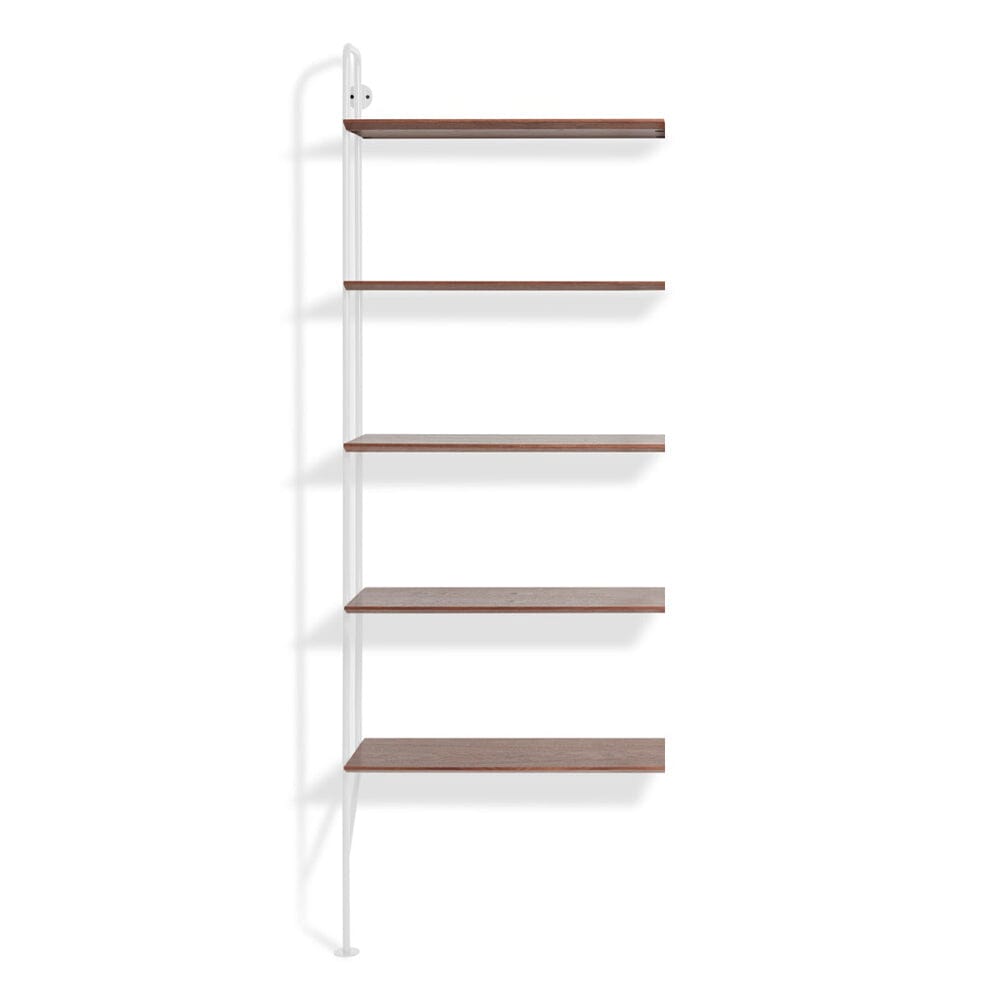 Hitch Add-on Bookcase storage BluDot White / Walnut 