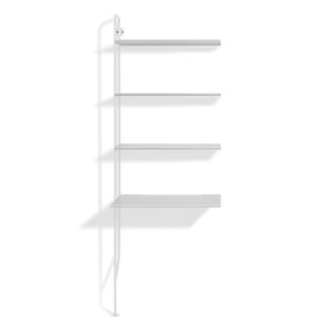 Hitch Add-on Bookcase and Desk storage BluDot White / White 