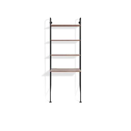 Hitch Bookcase and Desk storage BluDot Black / Walnut 