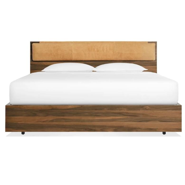 Homecoming Headboard Cushion cushions BluDot King Camel Leather 