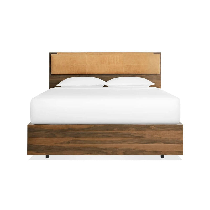 Homecoming Headboard Cushion cushions BluDot Queen Camel Leather 