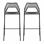 Hot Mesh Barstool bar seating BluDot Black 