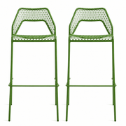 Hot Mesh Barstool bar seating BluDot Green 