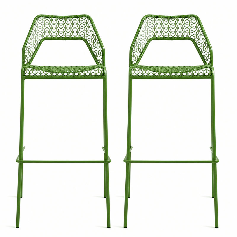 Hot Mesh Barstool bar seating BluDot Green 