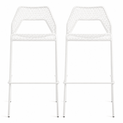 Hot Mesh Barstool bar seating BluDot Off White 