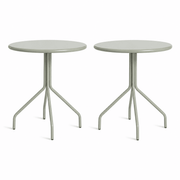 Hot Mesh Cafe Table Table BluDot Grey Green 