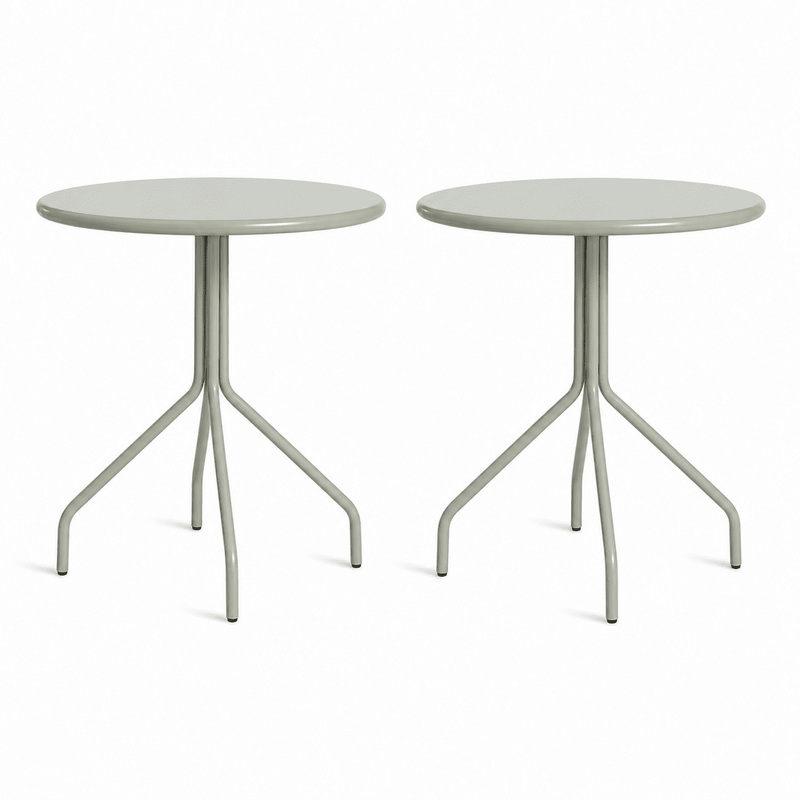 Hot Mesh Cafe Table Table BluDot Grey Green 