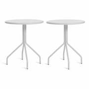 Hot Mesh Cafe Table Table BluDot Off White 