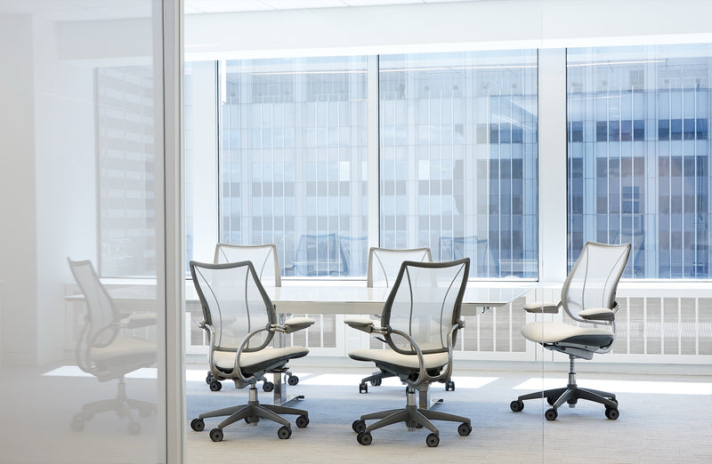 Liberty Meeting Chair with Mesh Backrest