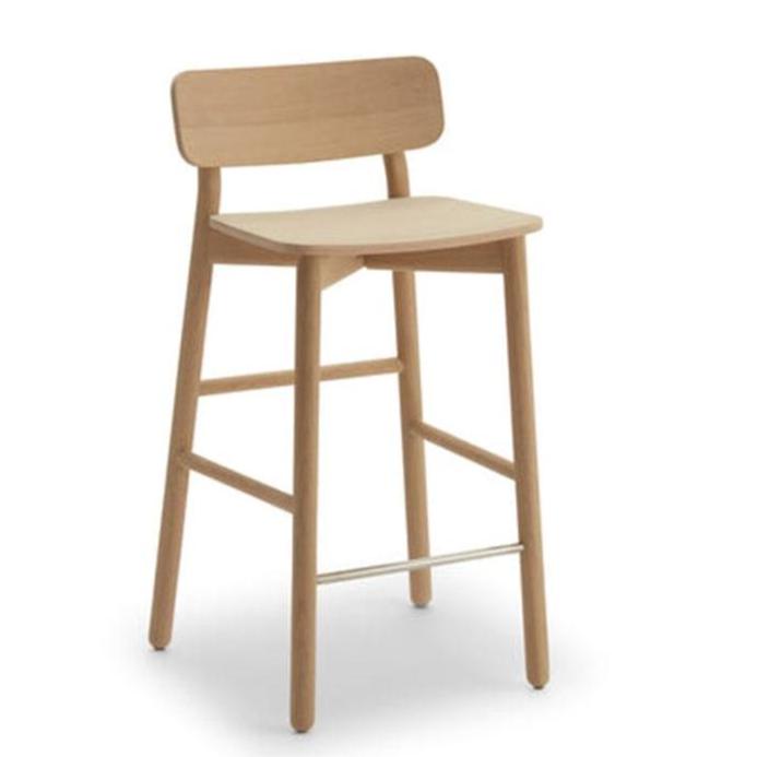 Hven Bar Stool bar seating Skagerak by Fritz Hansen Oak None 