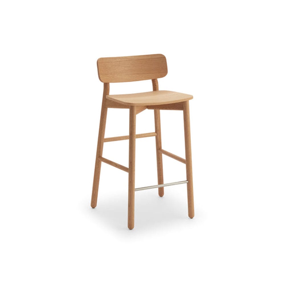 Hven Bar Stool bar seating Skagerak by Fritz Hansen Oil Oak None 