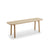 Hven Bench Benches Skagerak by Fritz Hansen White Soap Oak None 