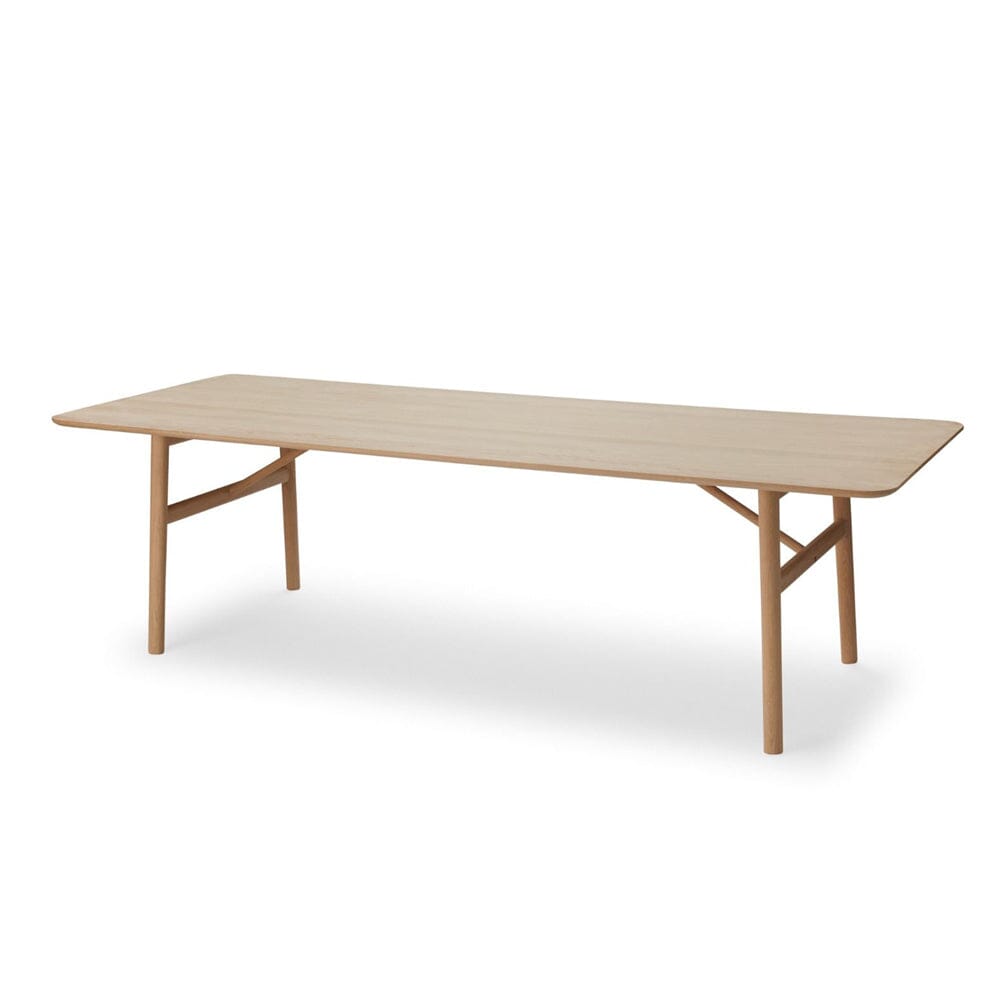 Hven Dining Table Dining Tables Skagerak by Fritz Hansen Large Oil Oak Without Extension Plate