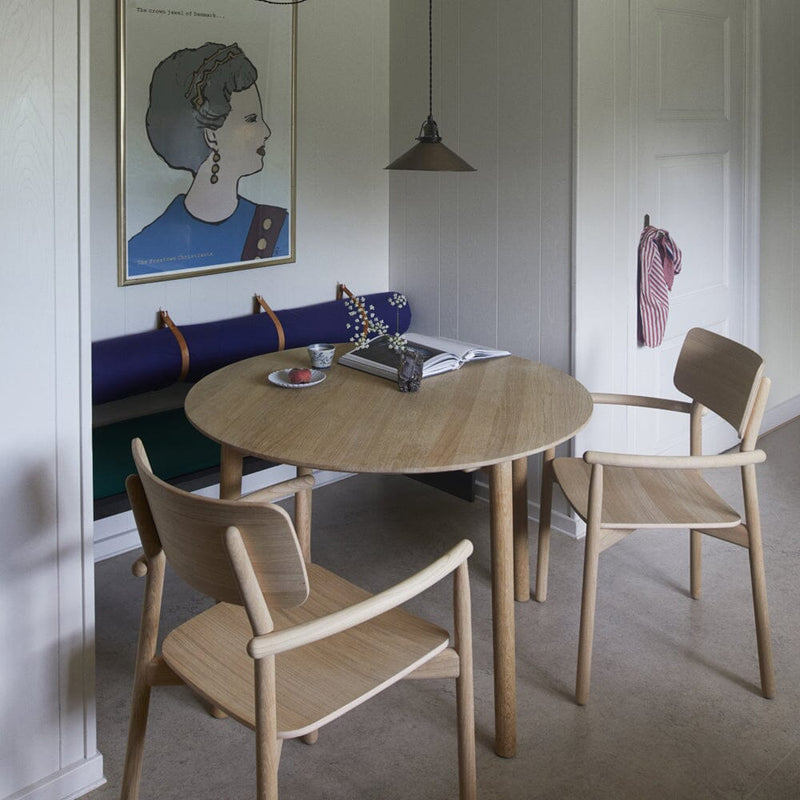 Hven Round Dining Table Dining Tables Skagerak by Fritz Hansen 