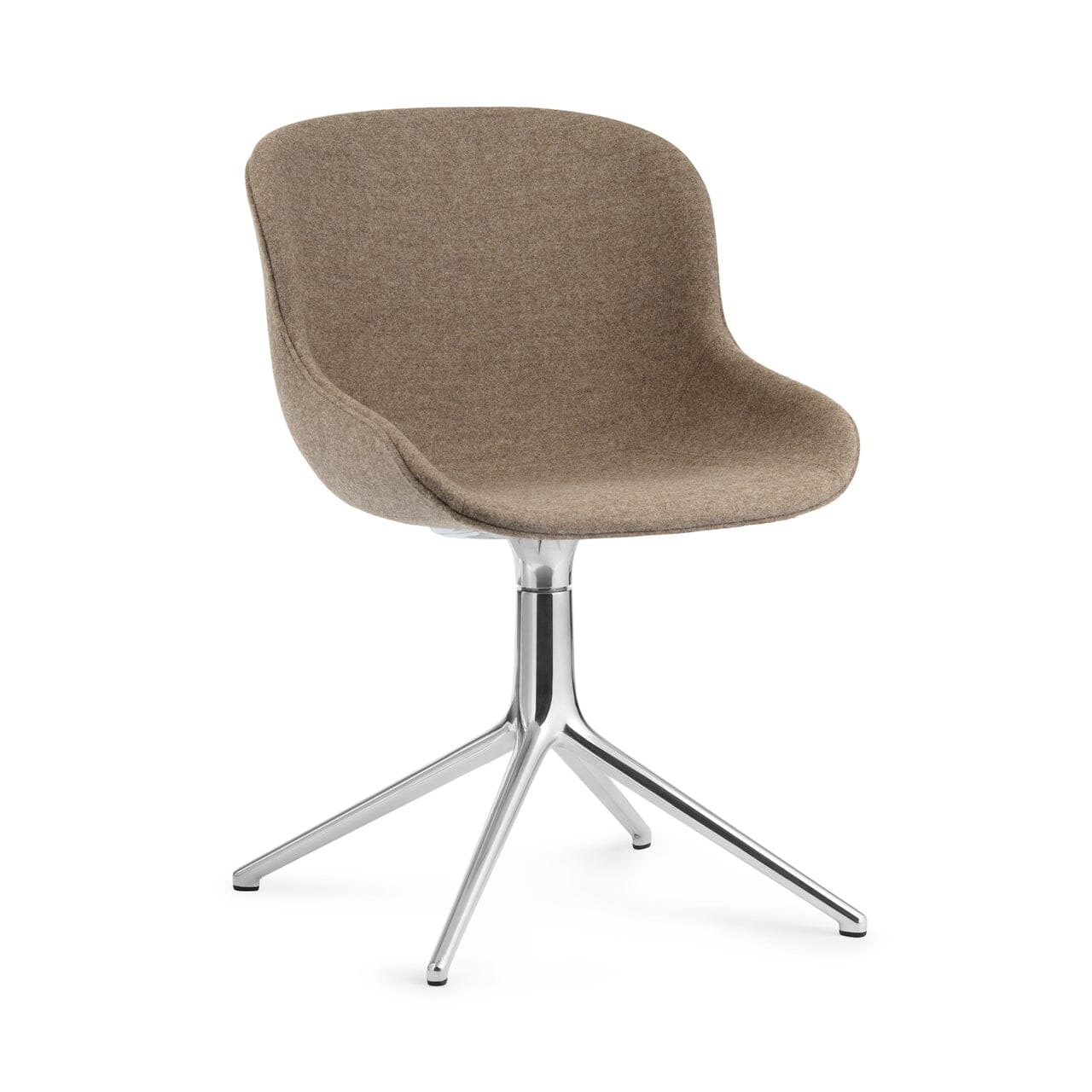 Hyg 4 Legs Swivel Chair Fully Upholstered Office Chair Normann Copenhagen 