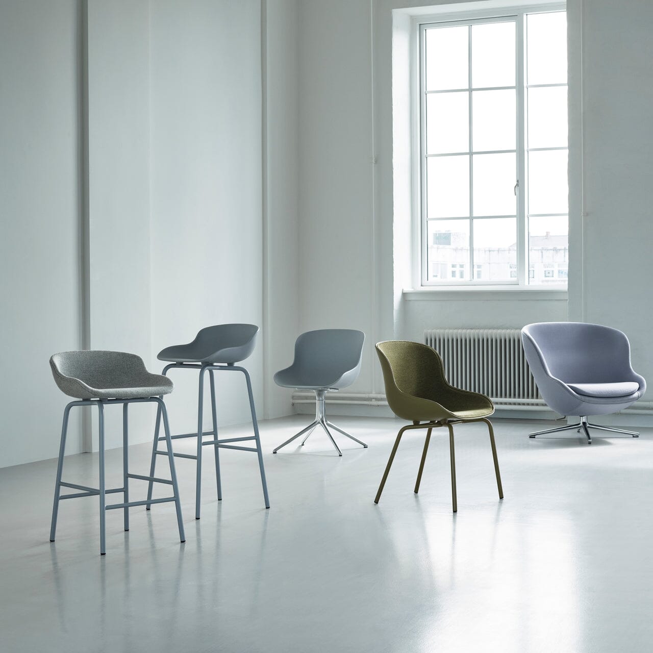 Hyg 4 Legs Swivel Chair Office Chair Normann Copenhagen 