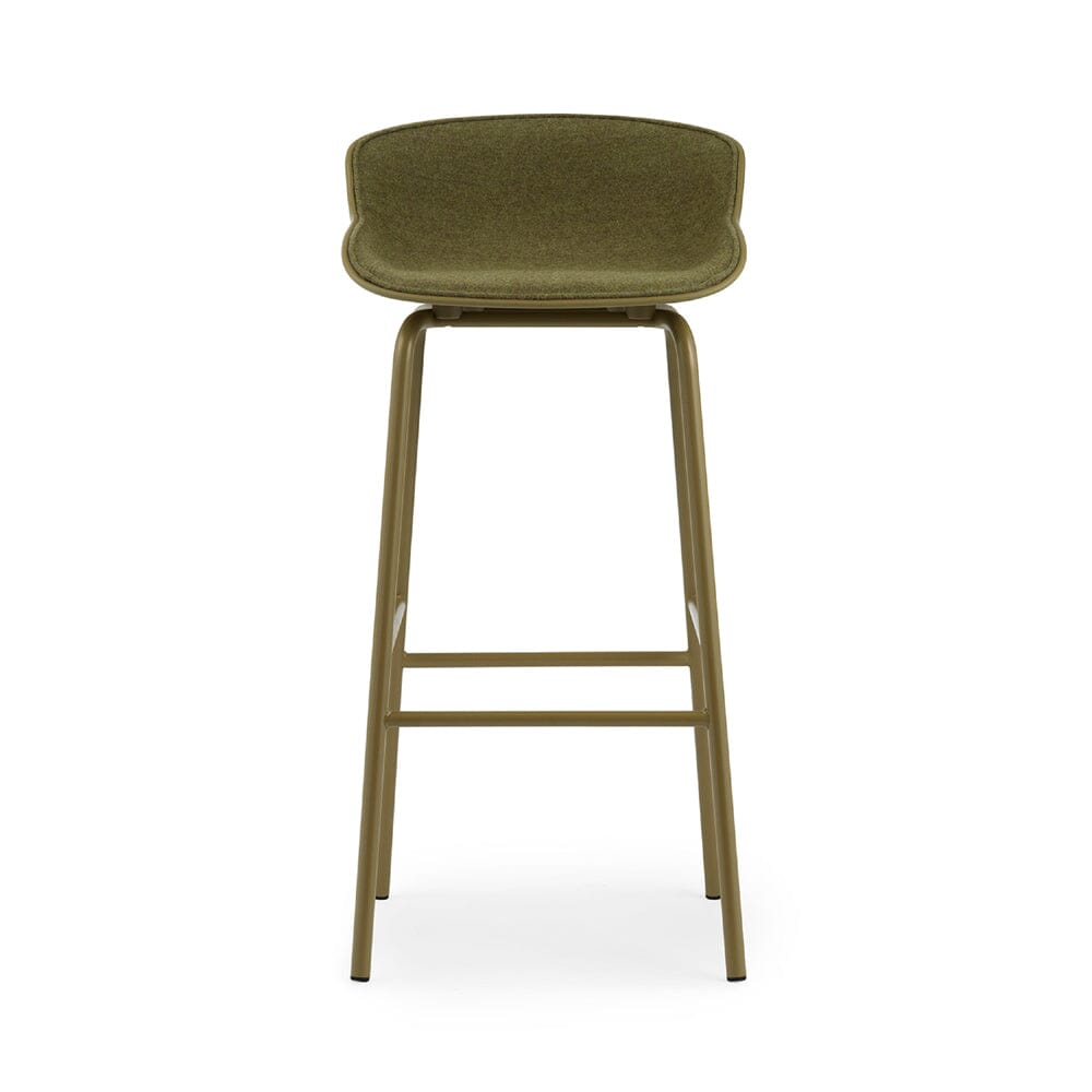 Hyg Barstool Front Upholstered Stools Normann Copenhagen 