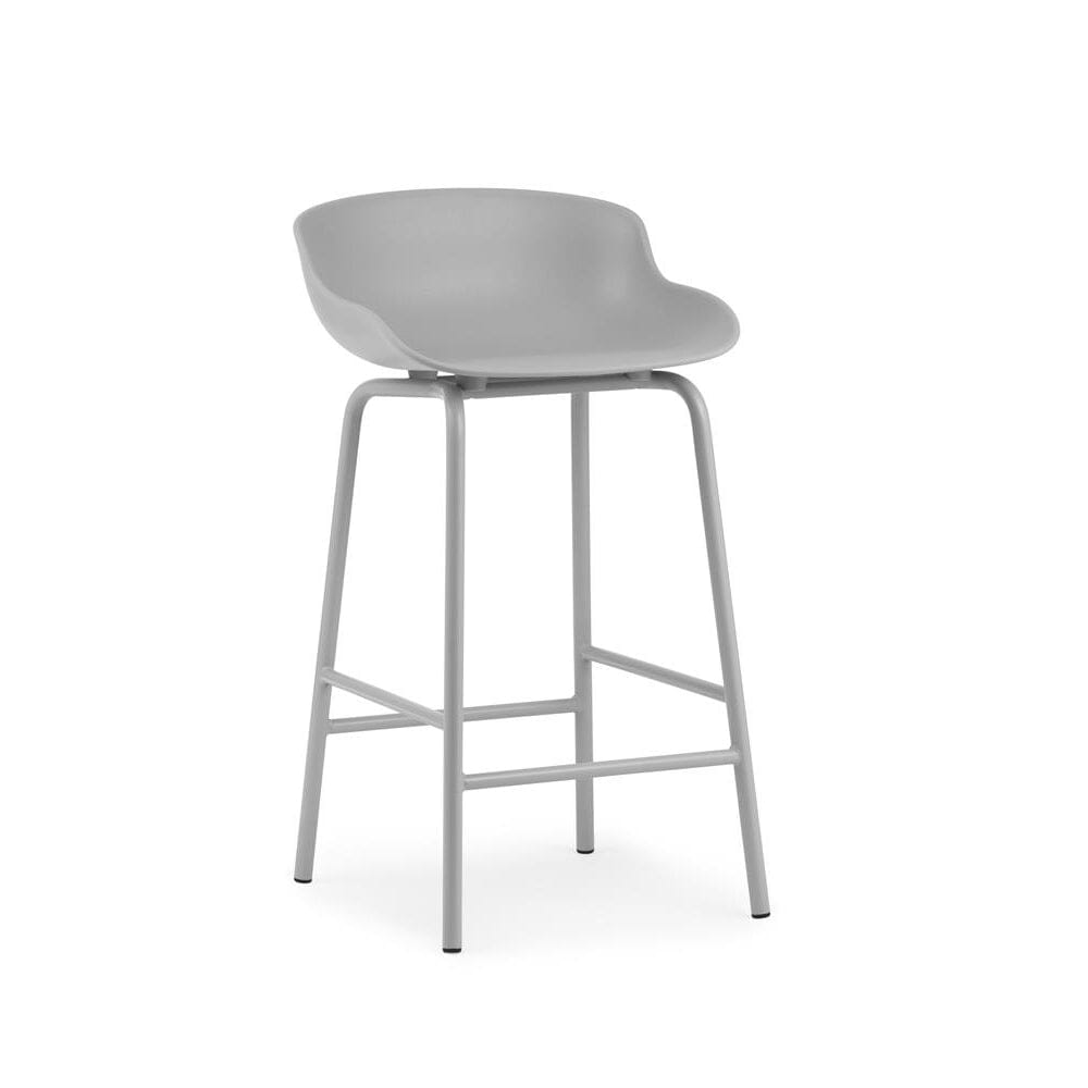 Hyg Barstool Stools Normann Copenhagen 25.6 inch High Grey 