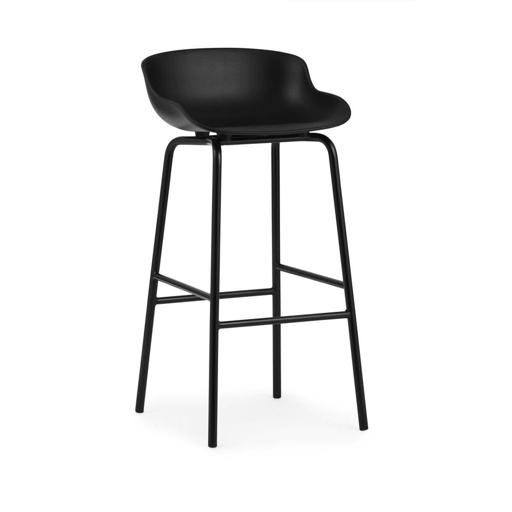 Hyg Barstool Stools Normann Copenhagen 29.5 inch High Black 