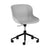 Hyg Chair Swivel 5W Gaslift Office Chair Normann Copenhagen Black Aluminum Grey 