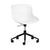 Hyg Chair Swivel 5W Gaslift Office Chair Normann Copenhagen Black Aluminum White 