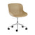 Hyg Chair Swivel 5W Gaslift Office Chair Normann Copenhagen Polished Aluminum Sand 