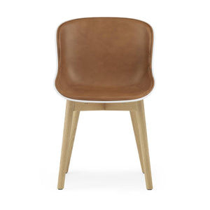 Hyg Chair Wood Base Front Upholstered Chairs Normann Copenhagen 