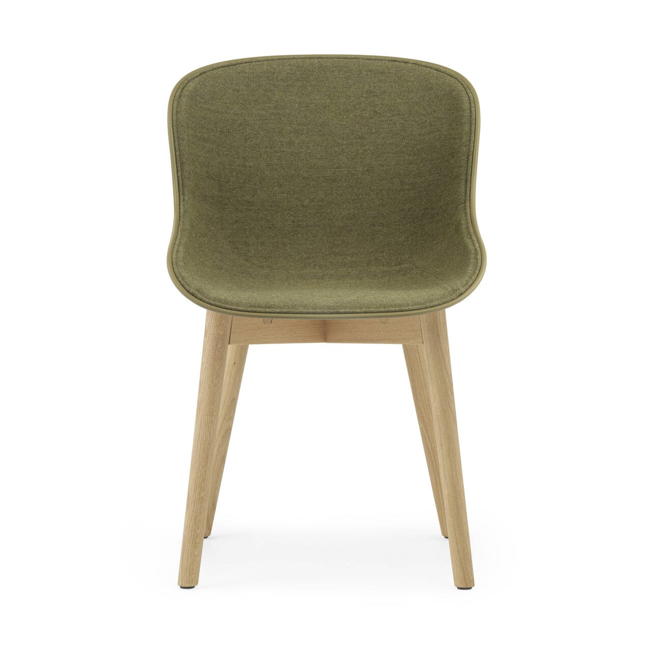 Hyg Chair Wood Base Front Upholstered Chairs Normann Copenhagen 