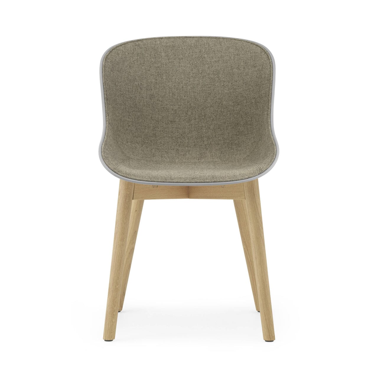 Hyg Chair Wood Base Front Upholstered Chairs Normann Copenhagen 